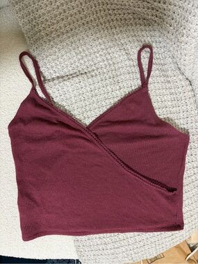 Womens Wrap Cami Tank Top